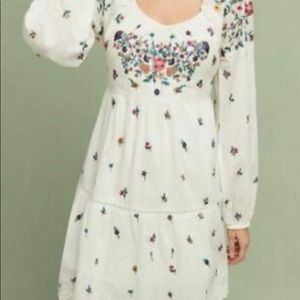 Anthropologie Maeve embroidered dress, XL